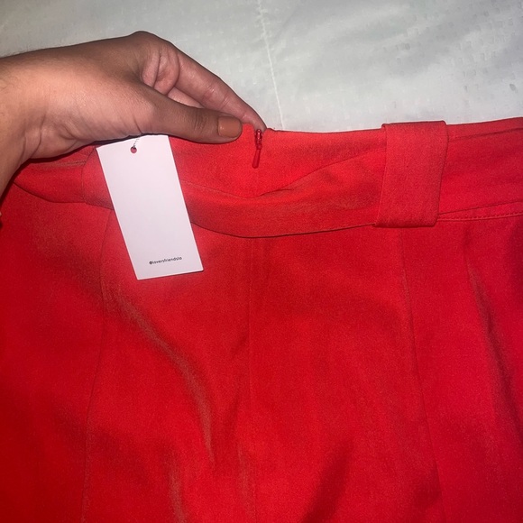 Never worn — SOLD OUT — Coral Red Lovers & Friends skirt purchased on Revolve - Picture 5 of 6